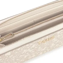 Billetera beige Kaos Mini Lines^TOUS
