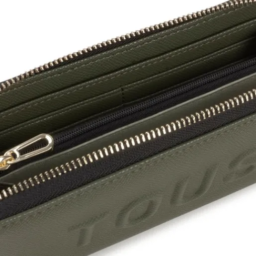 Billetera caqui Brenda^TOUS Discount