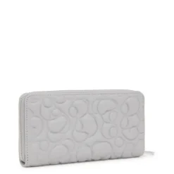 Billetera de piel gris Greta^TOUS Outlet
