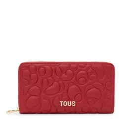Billetera de piel roja Greta^TOUS New