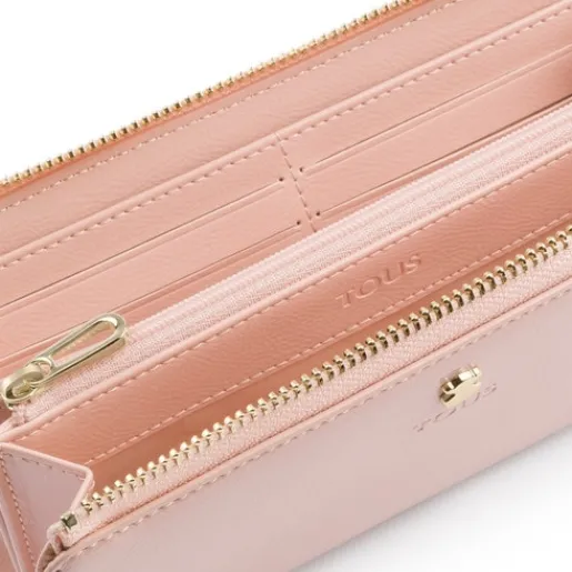 Billetera mediana Dorp antique rosa^TOUS Discount