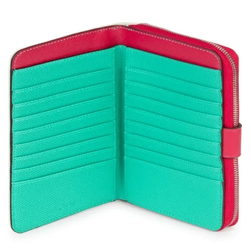Billetera mediana New Dubai menta y beige^TOUS Outlet