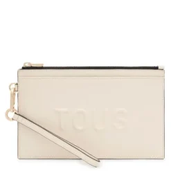 Billetera portamóvil beige Brenda^TOUS New