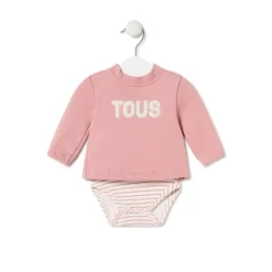 Body con camiseta de bebé Classic rosa^TOUS Clearance