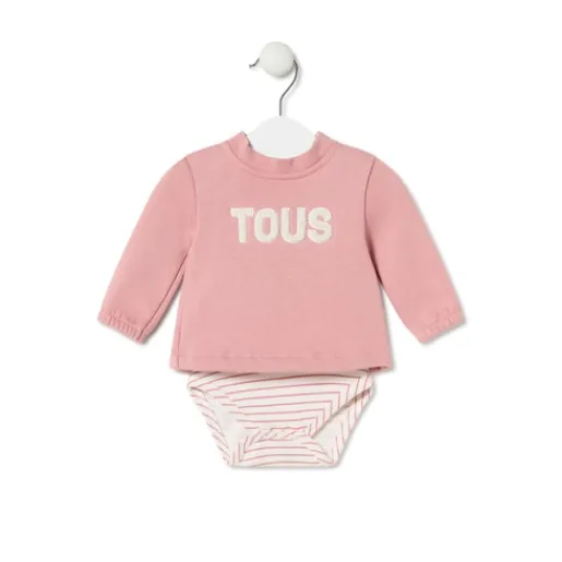 Body con camiseta de bebé Classic rosa^TOUS Clearance