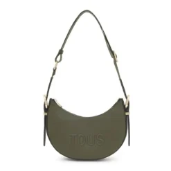 Bolso de hombro bandolera mediano caqui Brenda^TOUS Discount