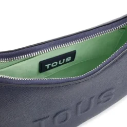 Bolso de hombro mediano marino Brenda^TOUS Outlet