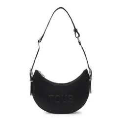 Bolso de hombro mediano negro Brenda^TOUS Best