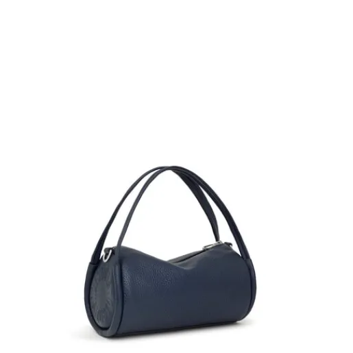 Bolso Duffle pequeño de piel marino Miranda^TOUS Hot