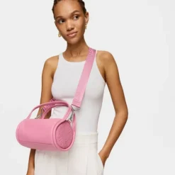 Bolso Duffle pequeño de piel oscuro Miranda^TOUS Discount
