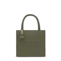 Bolso mini cube caqui Brenda^TOUS Discount