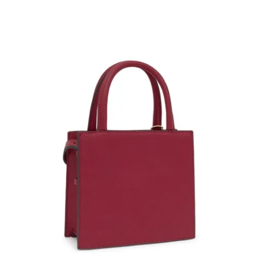 Bolso mini cube granate Brenda^TOUS Outlet
