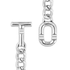Cadena barbada de plata MANIFESTO^TOUS Sale