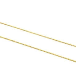 Cadena mediana con baño de oro de 18 kt sobre plata de bolas de 1,8 mm, 50 cm Chain^TOUS Outlet