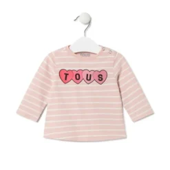 Camiseta a rayas Casual rosa^TOUS Sale