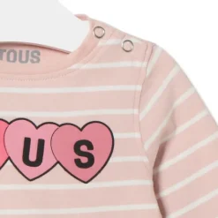 Camiseta a rayas Casual rosa^TOUS Sale