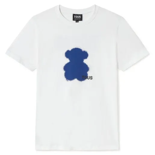 Camiseta de manga corta azul Motifs Spray M^TOUS Best