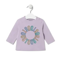 Camiseta logo circular Casual lila^TOUS Sale