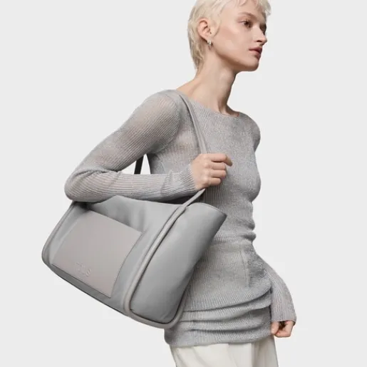 Capazo grande gris Miranda Soft New^TOUS Online