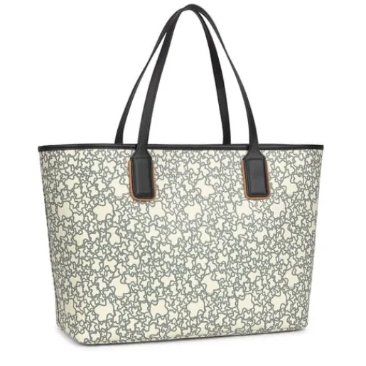Capazo grande Kaos Mini beige y con neceser^TOUS Sale