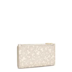 Cartera beige Kaos Mini Lines^TOUS Outlet
