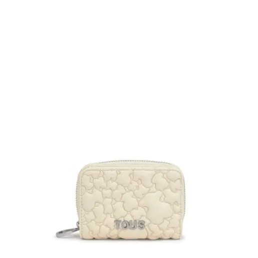 Cartera beige Puffy Bear^TOUS New
