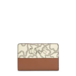 Cartera camel y beige Kaos Icon^TOUS Online