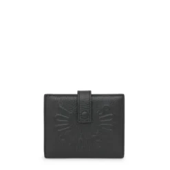 Cartera Flap de piel negra Miranda^TOUS Sale