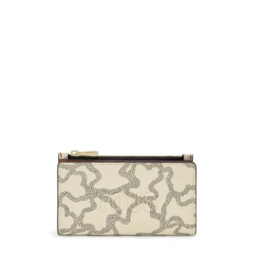 Cartera Flat beige Kaos Icon^TOUS Clearance