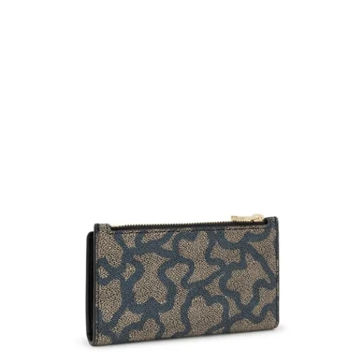 Cartera Flat negra Kaos Icon^TOUS Hot