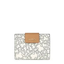 Cartera Kaos Mini beige y negro^TOUS New