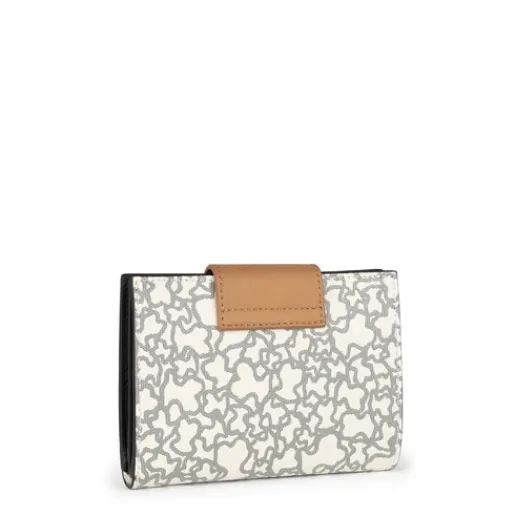 Cartera Kaos Mini beige y negro^TOUS New