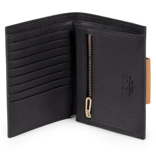 Cartera Kaos Mini beige y negro^TOUS New