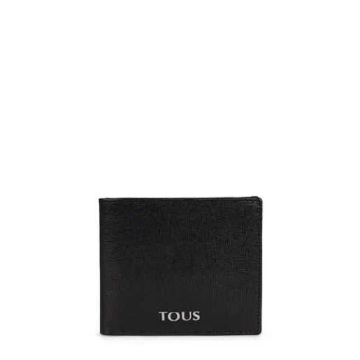 Cartera mediana New Berlin de Piel en color negro^TOUS Discount