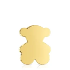 Charm 1950 oso mediano con baño de oro 18 kt sobre plata^TOUS