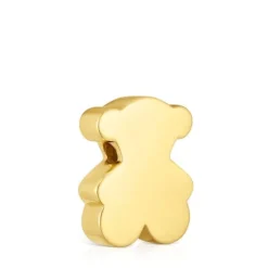 Charm 1950 oso mediano con baño de oro 18 kt sobre plata^TOUS