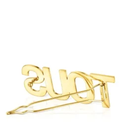 Clip grande de IPG dorado Logo^TOUS Best
