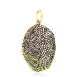 Colgante ATELIER Nenufar de oro y diamantes amarillos^TOUS Clearance