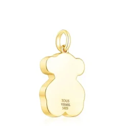 Colgante con baño de oro 18 kt sobre plata y multi gemas Areia^TOUS Sale