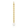 Colgante con baño de oro 18 kt sobre plata y perla cultivada Hold Oval^TOUS Hot