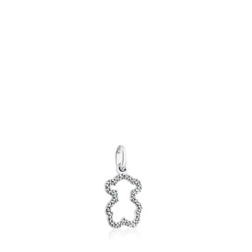 Colgante de oro blanco Silueta^TOUS New