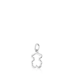 Colgante de oro blanco Silueta^TOUS New