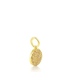 Colgante de oro con diamantes 10mm Gem Power^TOUS