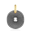 Colgante grande bicolor Oursin^TOUS Discount