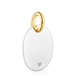 Colgante grande bicolor Oursin^TOUS Discount