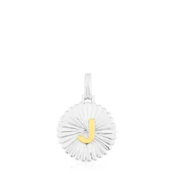 Colgante medalla letra J bicolor Alphabet^TOUS Sale