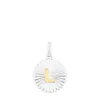 Colgante medalla letra L bicolor Alphabet^TOUS Clearance