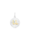 Colgante medalla letra LL bicolor Alphabet^TOUS Discount