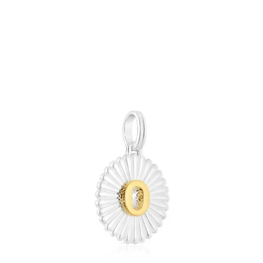 Colgante medalla letra O bicolor Alphabet^TOUS Hot