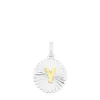 Colgante medalla letra Y bicolor Alphabet^TOUS Clearance